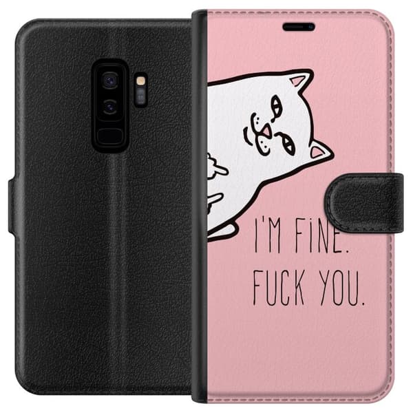 Kompatibelt Lommeboketui til Samsung Galaxy S9+ Fint