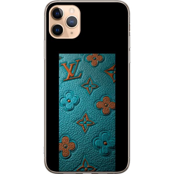 Kompatibelt Mobildeksel til Apple iPhone 11 Pro Max Elegant monogramdesign med preg av lærfølelse