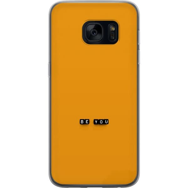 Kompatibelt Mobildeksel til Samsung Galaxy S7 Be You text