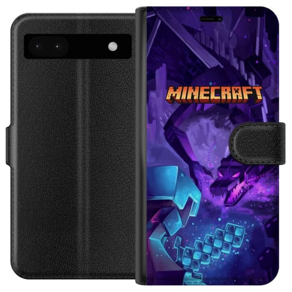 Kompatibelt Plånboksfodral till Google Pixel 6a Minecraft