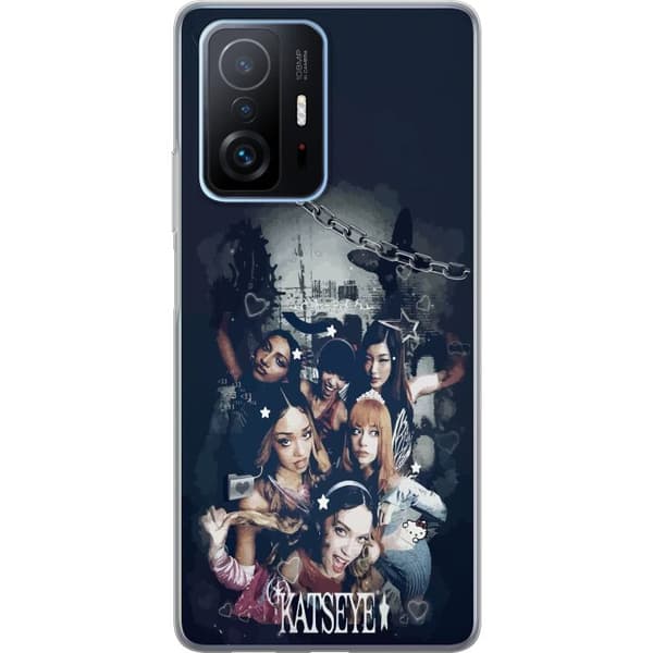 Kompatibelt Mobildeksel til Xiaomi 11T KATSEYE mörkt gruppcollage