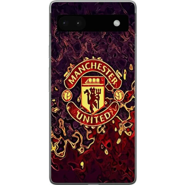 Kompatibelt Mobilskal till Google Pixel 6a Manchester United