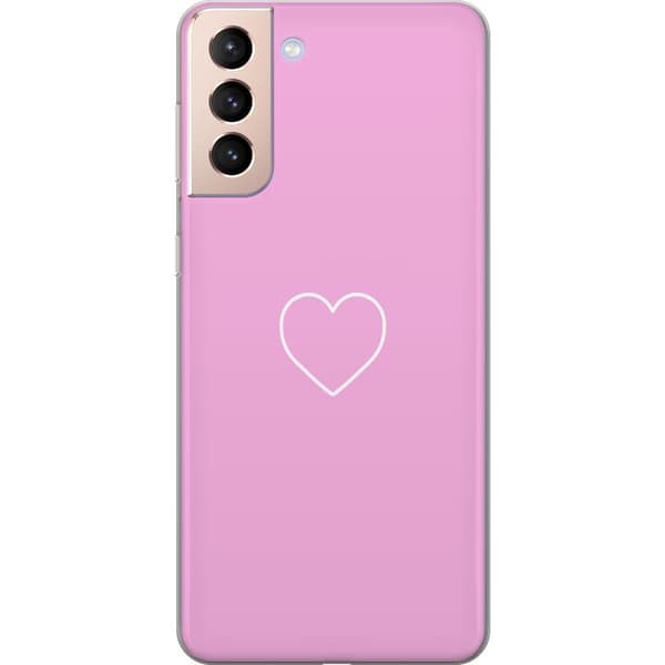 Kompatibelt Mobildeksel til Samsung Galaxy S21 Hjerte