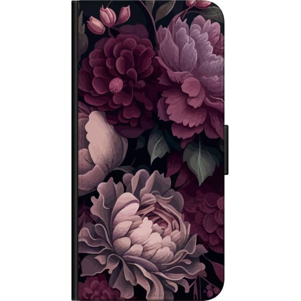 Kompatibelt Plånboksfodral till Samsung Galaxy A20s Blommor