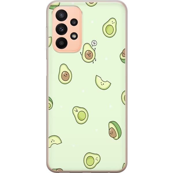 Kompatibelt Mobilskal till Samsung Galaxy A23 Avocado Mönster