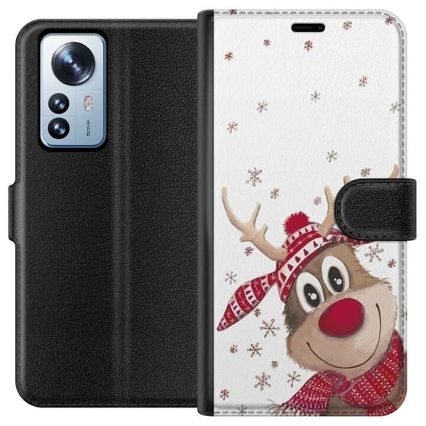 Kompatibel Tegnebogsetui til Xiaomi 12 Pro God Jul