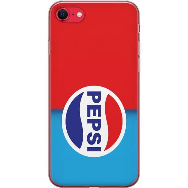 Kompatibelt Mobildeksel til Apple iPhone SE (2020) Ikonisk Pepsi-design