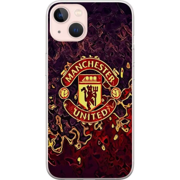 Kompatibelt Mobildeksel til Apple iPhone 13 Manchester United