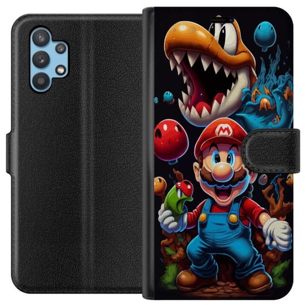 Kompatibelt Plånboksfodral till Samsung Galaxy A32 5G Mario och vänner
