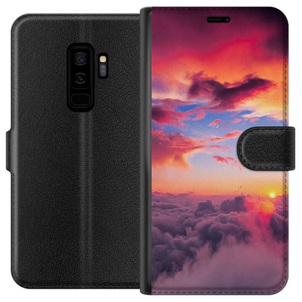 Kompatibelt Lommeboketui til Samsung Galaxy S9+ Sky