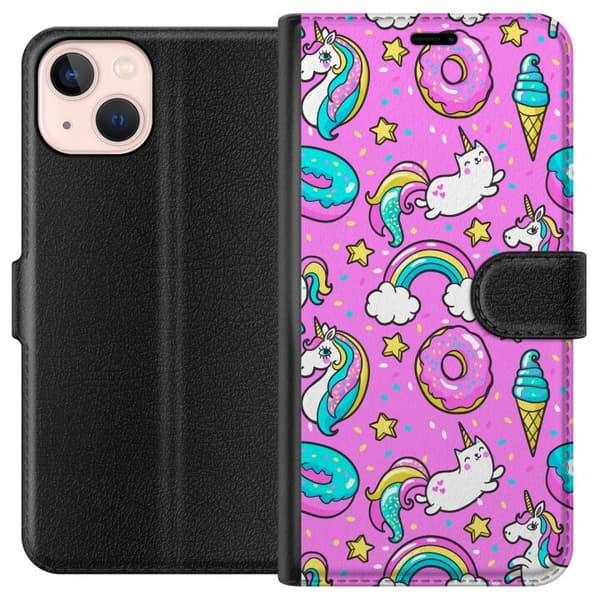 Kompatibelt Plånboksfodral till Apple iPhone 13 mini Unicorn