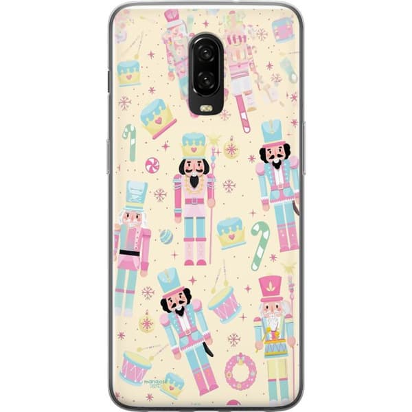 Kompatibelt Mobildeksel til OnePlus 6T Sjarmerende julemotiv