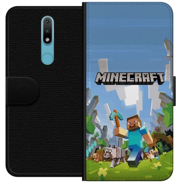 Kompatibel Tegnebogsetui til Nokia 2.4 fantasi
