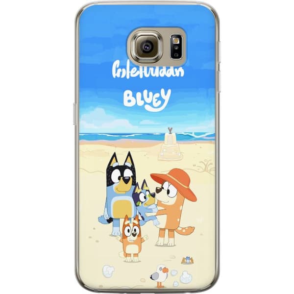 Kompatibelt Mobilskal till Samsung Galaxy S6 Bluey