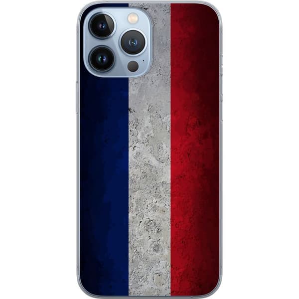 Kompatibelt Mobilskal till Apple iPhone 13 Pro Max Ren fransk flaggdesign