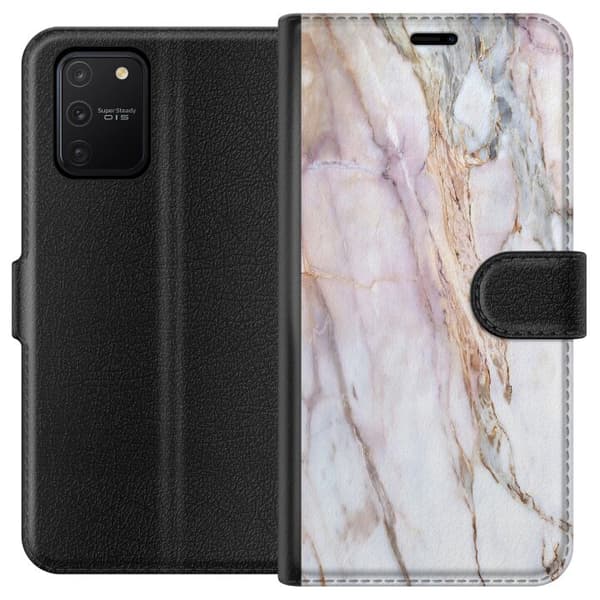 Kompatibelt Lommeboketui til Samsung Galaxy S10 Lite Marmor