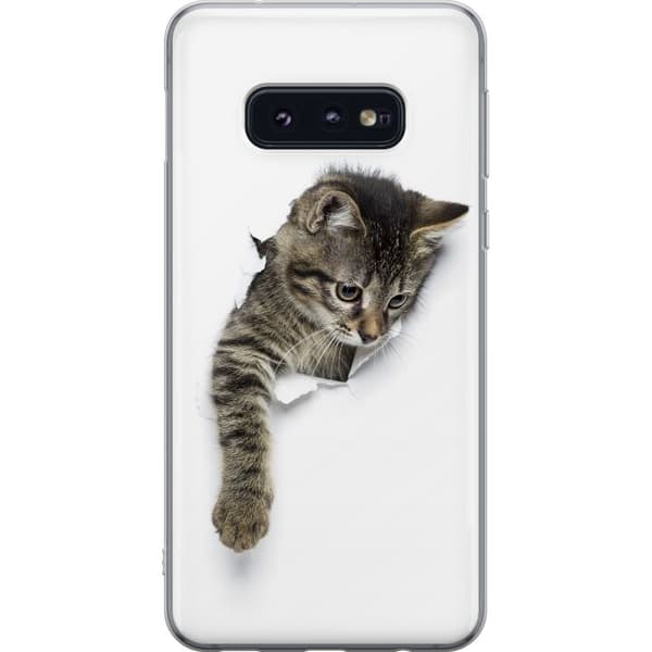 Kompatibelt Mobildeksel til Samsung Galaxy S10e Katt
