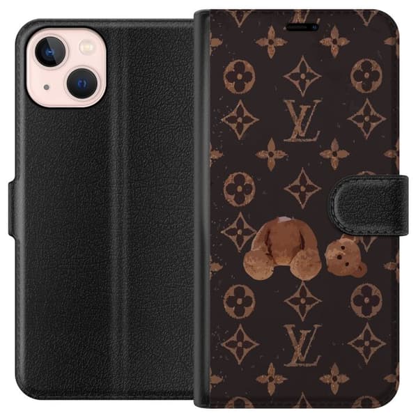 Kompatibelt Plånboksfodral till Apple iPhone 13 mini Louis V Teddy Bear