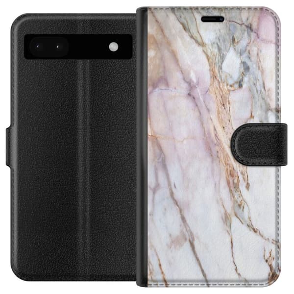 Kompatibel Tegnebogsetui til Google Pixel 6a Marmar