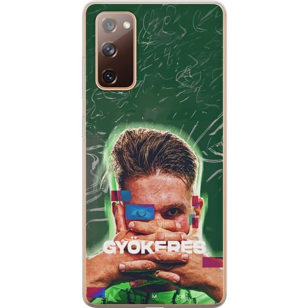 Kompatibelt Mobildeksel til Samsung Galaxy S20 FE Viktor Gyökeres grön energi