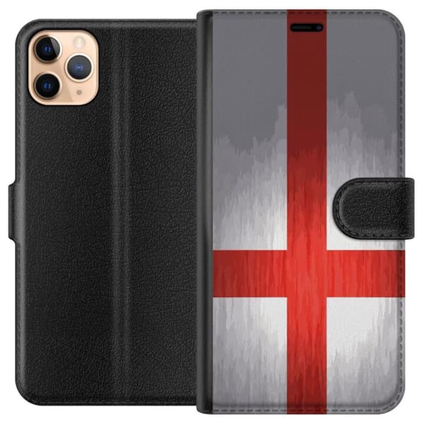 Kompatibelt Plånboksfodral till Apple iPhone 11 Pro Max Englands flagga