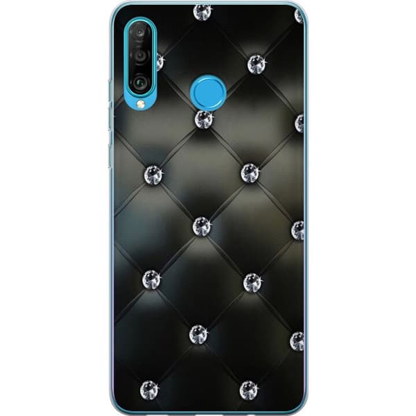Kompatibelt Mobilskal till Huawei P30 lite Big as diamond
