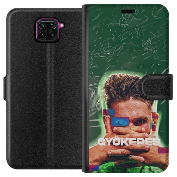 Kompatibel Tegnebogsetui til Xiaomi Redmi Note 9 Viktor Gyökeres grön energi