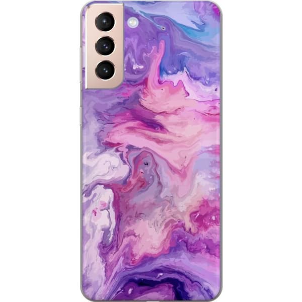 Kompatibelt Mobildeksel til Samsung Galaxy S21 Marmor