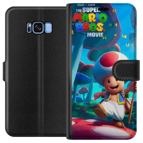 Kompatibelt Plånboksfodral till Samsung Galaxy S8 Super Mario Bros