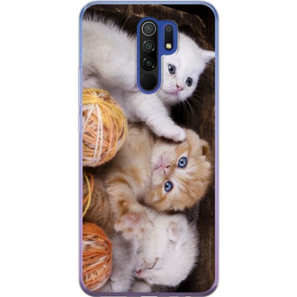 Kompatibelt Mobilskal till Xiaomi Redmi 9 Katter