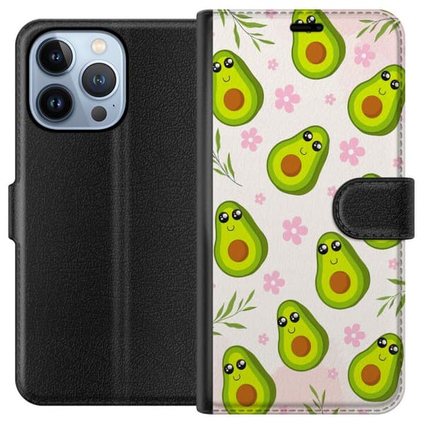 Yhteensopiva Lompakkokotelo Apple iPhone 13 Pro Avokado