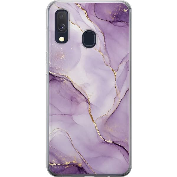 Kompatibelt Mobilskal till Samsung Galaxy A40 Lilac Luxe