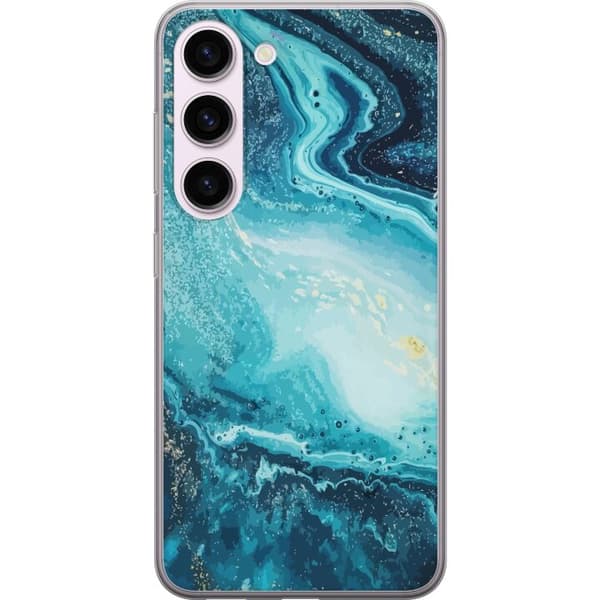 Kompatibelt Mobildeksel til Samsung Galaxy S23 Kunstmønster