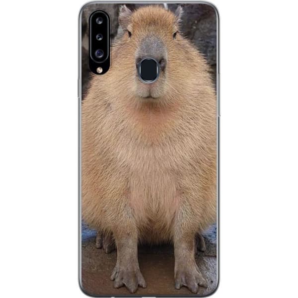 Kompatibelt Mobilskal till Samsung Galaxy A20s Capybara
