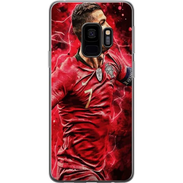 Kompatibelt Mobildeksel til Samsung Galaxy S9 Cristiano Ronaldo