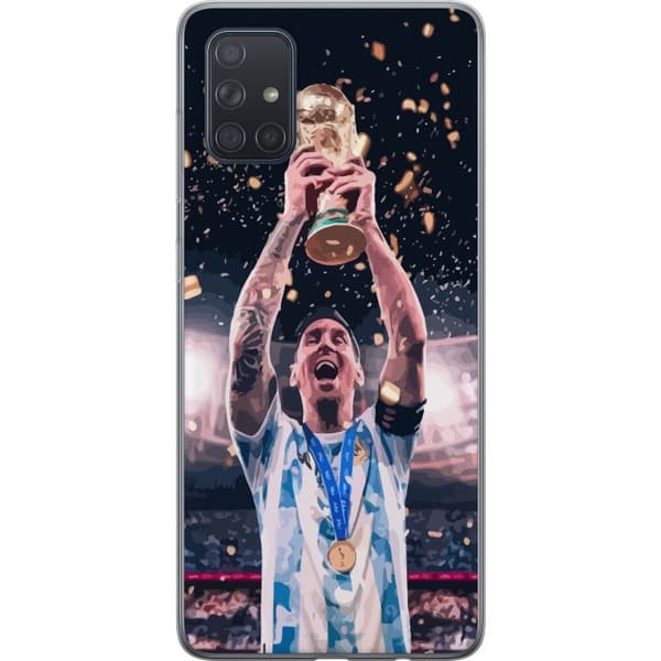Kompatibelt Mobilskal till Samsung Galaxy A71 Messi