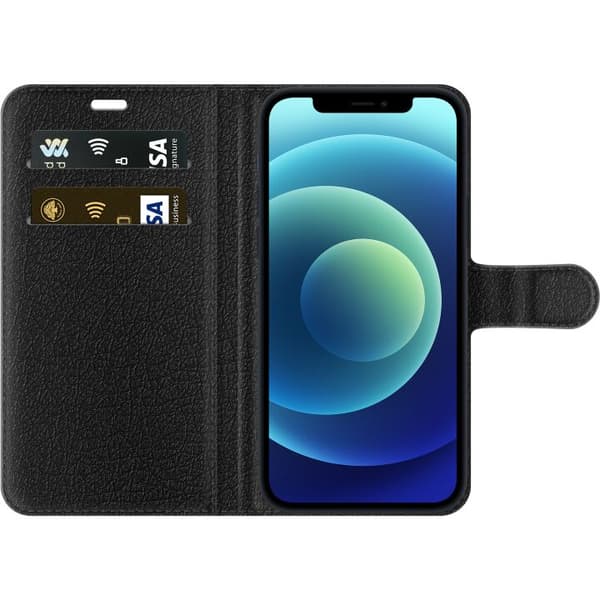 Kompatibelt Plånboksfodral till Apple iPhone 12 mini Ikonisk design
