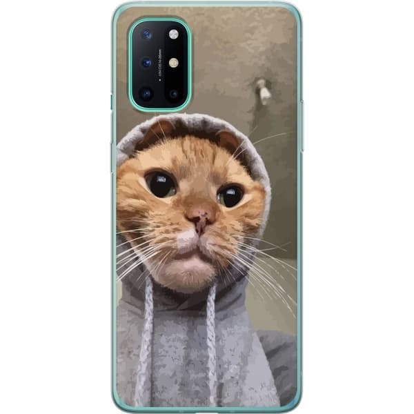 Kompatibelt Mobildeksel til OnePlus 8T Katt Genser