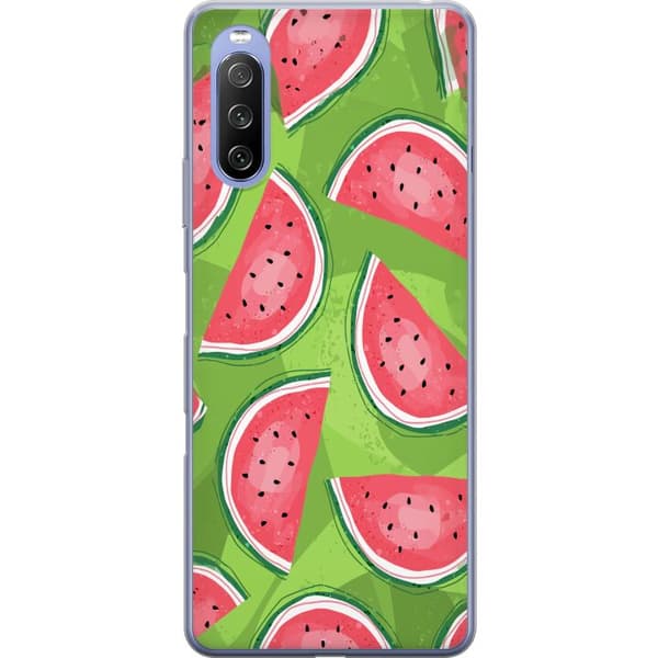 Kompatibelt Mobildeksel til Sony Xperia 10 III Lite Vattenmelon