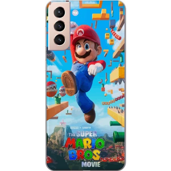 Kompatibelt Mobildeksel til Samsung Galaxy S21 Super Mario Bros