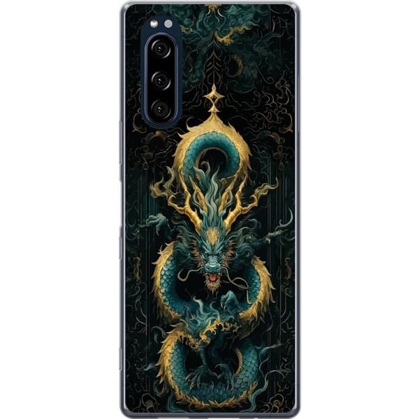 Kompatibelt Mobildeksel til Sony Xperia 5 Asiatisk drake