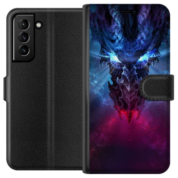 Kompatibelt Plånboksfodral till Samsung Galaxy S21+ 5G Drake
