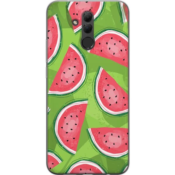 Kompatibelt Mobildeksel til Huawei Mate 20 lite Vattenmelon