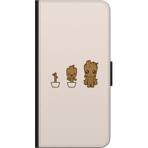 Kompatibel Tegnebogsetui til Motorola Moto G9 Play Groot