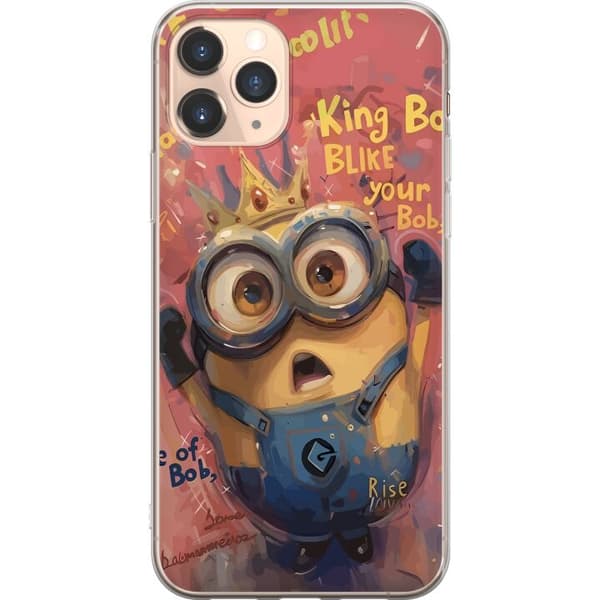 Kompatibelt Mobildeksel til Apple iPhone 11 Pro Minion Med Krona