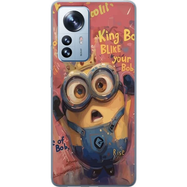 Kompatibelt Mobildeksel til Xiaomi 12 Pro Minion Med Krona