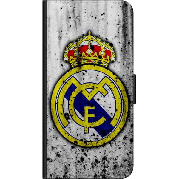 Kompatibelt Plånboksfodral till Samsung Galaxy A20s Real Madrid CF
