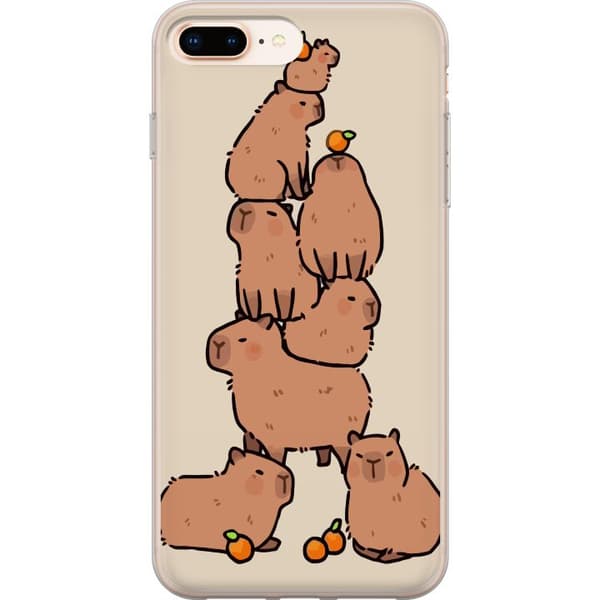 Yhteensopiva Puhelinkuori Apple iPhone 8 Plus Kapybara