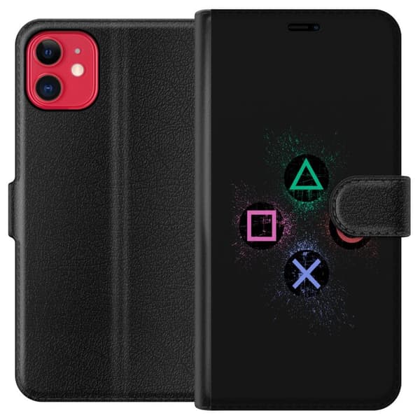 Kompatibel Tegnebogsetui til Apple iPhone 11 Spil