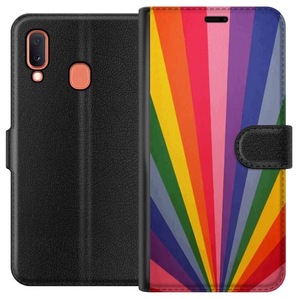 Kompatibelt Lommeboketui til Samsung Galaxy A20e Farge